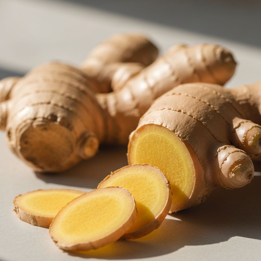 Fresh ginger root